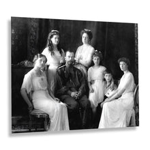 Load image into Gallery viewer, Digitally Restored and Enhanced 1913 Russian Imperial Family Photo Print - Vintage Photo of House of Romanov Poster - Old Wall Art Photo of Nicholas II
