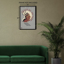 Cargar imagen en el visor de la galería, Digitally Restored and Enhanced 1937 New York Federal Dance Theatre Salut au Monde WPA Federal Art Project Poster - Depression Era Art Deco - Archival Reproduction
