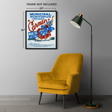 Load image into Gallery viewer, Digitally Restored and Enhanced 1936 Long Beach California Carmen Opera WPA Federal Art Project Poster - Depression Era Art Deco - Archival Reproduction
