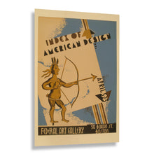 Load image into Gallery viewer, Digitally Restored and Enhanced 1938 Boston Index of American Design WPA Federal Art Project Poster - Depression Era Art Deco - Archival Reproduction

