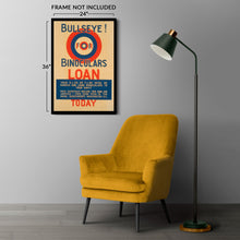 Load image into Gallery viewer, Digitally Restored and Enhanced 1941 Navy Binoculars WWII Poster - WPA Federal Art Project - Home Front Propaganda Art - Museum-Quality Print

