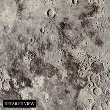 Load image into Gallery viewer, Digitally Restored and Enhanced 1971 Surface of The Moon Map Poster - Vintage Map of The Moon Wall Art Print - Old Map of The Moon Wall Poster
