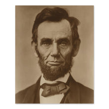 Cargar imagen en el visor de la galería, Digitally Restored and Enhanced 1863 Abraham Lincoln Presidential Portrait - Civil War Era Photography - American Political History - Gallery-Quality Reproduction
