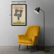 Load image into Gallery viewer, Digitally Restored and Enhanced 1939 Hinsdale Illinois Centennial Flower Show WPA Federal Art Project Poster - Depression Era Art Deco - Archival Reproduction
