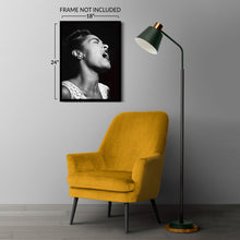 Load image into Gallery viewer, Digitally Restored and Enhanced 1947 Billie Holiday Photo Print - Vintage Photo of Billie Holiday Poster - Lady Day Billie Holiday Print Photo Wall Art
