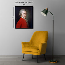 Cargar imagen en el visor de la galería, Digitally Restored and Enhanced 1819 Wolfgang Amadeus Mozart Photo Print - Vintage Portrait of Classical Music Composer Wolfgang Amadeus Mozart Poster
