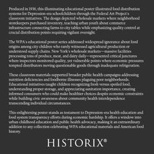 Load image into Gallery viewer, Digitally Restored and Enhanced 1936 Food Market Storekeeper New York WPA Federal Art Project Education Poster - Depression Era Art Deco - Archival Reproduction
