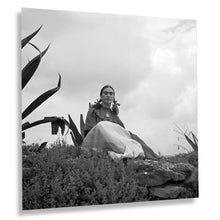 Load image into Gallery viewer, 1937 Frida Kahlo Photo Print - Vintage Photo of Frida Kahlo for Vogue Magazine Senoras of Mexico - Frida Kahlo Wall Art Poster
