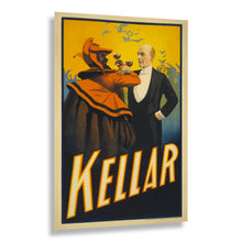 Cargar imagen en el visor de la galería, Digitally Restored and Enhanced 1899 Kellar Magician Poster - Dean of Magicians - Victorian Golden Age Theater Magic - Archival Print
