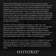 Cargar imagen en el visor de la galería, Digitally Restored and Enhanced 1910 Statue of Liberty New York Harbor Photo - Immigration Era Photography - American Landmark Documentation - Archival Print
