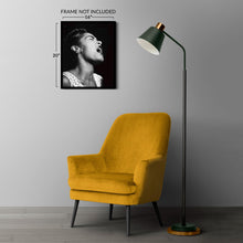 Load image into Gallery viewer, Digitally Restored and Enhanced 1947 Billie Holiday Photo Print - Vintage Photo of Billie Holiday Poster - Lady Day Billie Holiday Print Photo Wall Art
