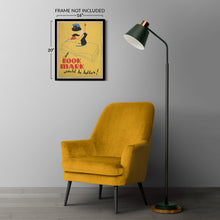 Load image into Gallery viewer, Digitally Restored and Enhanced 1936 Chicago Book Mark Would Be Better WPA Federal Art Project Library Poster - Depression Era Art Deco - Archival Reproduction
