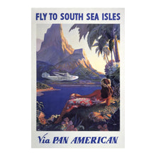 Cargar imagen en el visor de la galería, 1938 South Sea Islands Vintage Airline Travel Poster - Golden Age Transpacific Aviation - Museum-Quality Print
