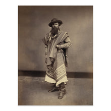 Load image into Gallery viewer, Digitally Restored and Enhanced 1868 Gaucho of The Argentine Republic Photo Print - Vintage Photo of Gaucho Horseman - Old Argentinian Gaucho Poster
