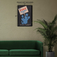 Cargar imagen en el visor de la galería, Digitally Restored and Enhanced 1936 Be Kind to Books Club Chicago Illinois Library WPA Federal Art Project Poster - Depression Era Art Deco - Archival Reproduction
