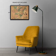 Load image into Gallery viewer, Digitally Restored and Enhanced 1861 United States Civil War Railroad Map - Military Transportation Cartography - Historical Strategic Document - Archival Print
