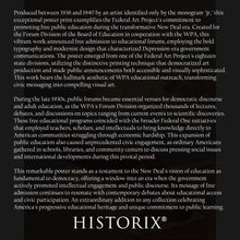 Cargar imagen en el visor de la galería, Digitally Restored and Enhanced 1936 Forum Educational Discussion Poster - WPA Federal Art Project - Depression Era Public Education - Historical Document Print
