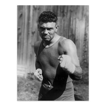 Cargar imagen en el visor de la galería, Digitally Restored and Enhanced 1926 Jack Dempsey Photo Print - Vintage Portrait Photo of Boxing Champion Jack Dempsey Poster - Old Photo of Kid Blackie
