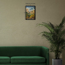 Cargar imagen en el visor de la galería, Digitally Restored and Enhanced 1945 Yosemite National Park United Airlines Travel Poster - Golden Age Aviation - California Art - Archival Print
