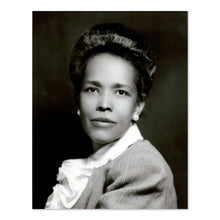 Load image into Gallery viewer, Digitally Restored and Enhanced 1942 Ella Baker Portrait Photo - Vintage Photo of African American Civil Rights Activist Ella Josephine Baker Poster Print
