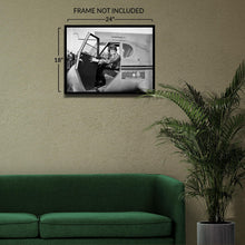 Cargar imagen en el visor de la galería, Digitally Restored and Enhanced 1936 Amelia Earhart Portrait Photo - Aviation Pioneer Cockpit - Golden Age of Flight History - Gallery-Quality 
