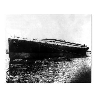 Digitally Restored and Enhanced 1911 The Titanic Photo Print - Vintage Photo of The Titanic Poster Wall Art - Old Poster Photo of RMS Titanic Ship