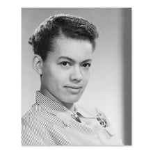 Load image into Gallery viewer, Digitally Restored and Enhanced 1940 Pauli Murray Photo Print - Vintage Portrait Photo of Anna Pauline Murray Poster - Old Photo of Pauli Murray Wall Art
