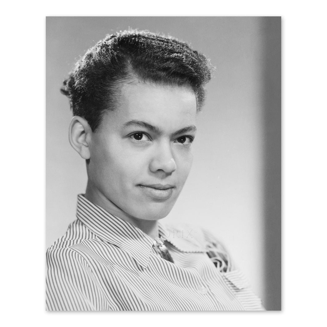 Digitally Restored and Enhanced 1940 Pauli Murray Photo Print - Vintage Portrait Photo of Anna Pauline Murray Poster - Old Photo of Pauli Murray Wall Art