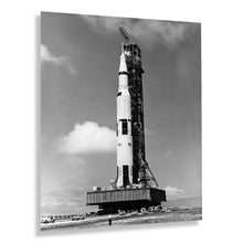 Load image into Gallery viewer, Digitally Restored and Enhanced 1969 Apollo 11 Photo Print - Vintage Photo of The Apollo 11 Spacecraft Before Take-Off - Old Apollo 11 Poster Wall Art
