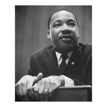 Load image into Gallery viewer, Digitally Restored and Enhanced 1964 Martin Luther King Jr Photo Print - Old Martin Luther King Poster Print - Historic MLK Poster Wall Art
