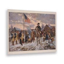 Load image into Gallery viewer, Digitally Restored and Enhanced1911 George Washington at Valley Forge Print Photo - Restored President George Washington Valley Forge Poster Wall Art
