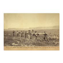Load image into Gallery viewer, Digitally Restored and Enhanced 1883 United States Geological Survey Members Photo Print - US Geological Survey Members Near Fort Wingate New Mexico Poster
