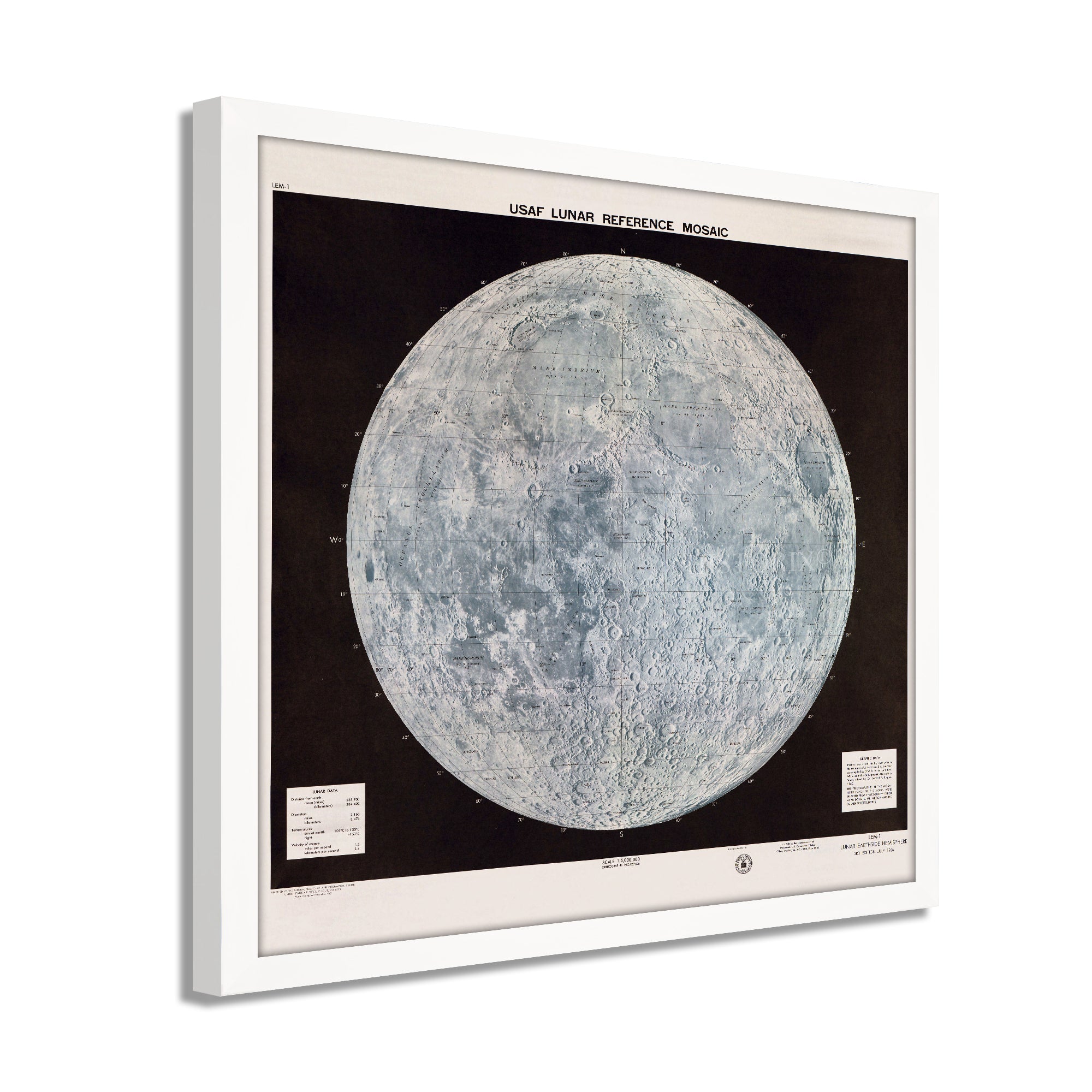 File:1961 U.S.G.S. Lunar Ray Map of the Moon (wall map) - landmark