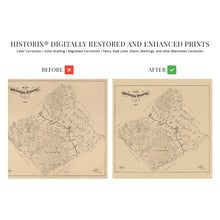 Load image into Gallery viewer, Digitally Restored and Enhanced 1895 Wharton County Texas Map - Vintage Wharton County Wall Art - Historic El Campo Texas Map Poster - Texas Vintage Map Print - Wharton County Map from General Land Office
