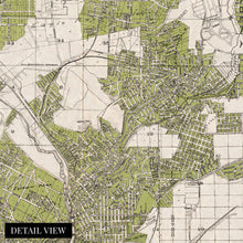 Load image into Gallery viewer, Digitally Restored and Enhanced 1909 City and Suburban Street Map of Los Angeles California - Vintage Map of Los Angeles Wall Art - Los Angeles Wall Map - Los Angeles Map Art
