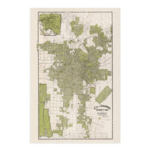 Load image into Gallery viewer, Digitally Restored and Enhanced 1909 City and Suburban Street Map of Los Angeles California - Vintage Map of Los Angeles Wall Art - Los Angeles Wall Map - Los Angeles Map Art
