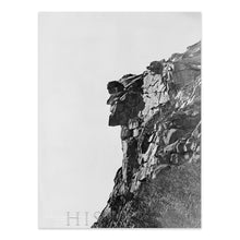 Cargar imagen en el visor de la galería, Digitally Restored and Enhanced 1890 Old Man of the Mountain Photo Print - Vintage Photo of The Great Stone Face or The Profile Wall Art Poster
