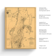 Cargar imagen en el visor de la galería, Digitally Restored and Enhanced 1863 Gettysburg Map Canvas - Canvas Wrap Vintage Pennsylvania Map - Historic Map of Pennsylvania Poster - Old Gettysburg Battlefield Map of Pennsylvania Wall Art
