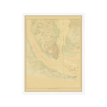 Load image into Gallery viewer, Digitally Restored and Enhanced 1780 Charleston South Carolina Map - Framed Vintage Charleston Wall Art - Old Map of Charleston SC Poster - The Investiture of Charleston Map Print
