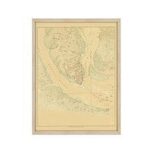 Load image into Gallery viewer, Digitally Restored and Enhanced 1780 Charleston South Carolina Map - Framed Vintage Charleston Wall Art - Old Map of Charleston SC Poster - The Investiture of Charleston Map Print
