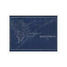 Cargar imagen en el visor de la galería, Digitally Restored and Enhanced 1935 Map of Galveston Texas - Framed Vintage Poster Map of Texas - Old Galveston County Texas Map - Restored Historic Galveston Wall Art Blueprint
