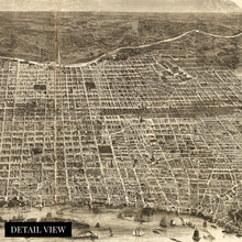 Load image into Gallery viewer, Digitally Restored and Enhanced 1872 Map of Philadelphia Pennsylvania - Vintage Map of Philadelphia Wall Art - Old Wall Map of Philadelphia City Poster - Bird&#39;s Eye View Philadelphia Map Poster

