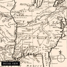Cargar imagen en el visor de la galería, Digitally Restored and Enhanced 1763 Colonial America Map - Vintage Map of Colonial America Wall Art - Old Colonial America Map Poster - Historic Colonial American Map
