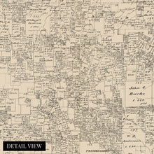 Load image into Gallery viewer, Digitally Restored and Enhanced 1879 Gillespie County Texas Map - Vintage Gillespie Fredericksburg TX Map - History Map of Gillespie County Wall Art
