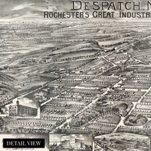 Load image into Gallery viewer, Digitally Restored and Enhanced 1890 Despatch Rochester NY Map - Vintage Map of Rochester NY Wall Art - Historic Despatch Rochester Map Poster - Old Rochester Wall Art - Despatch Rochester New York Map
