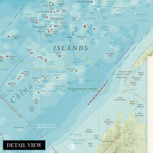 Load image into Gallery viewer, Digitally Restored and Enhanced 2015 Spratly Islands Map Poster - Spratly Islands in the South China Sea Map Print - Map of Spratly Islands Wall Art
