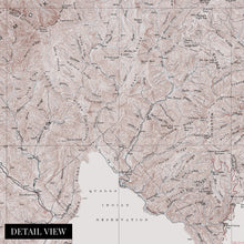 Cargar imagen en el visor de la galería, Digitally Restored and Enhanced 1978 Great Smoky Mountains Map - Eastern Topographic Map of Great Smoky Mountains National Park Tennessee &amp; North Carolina
