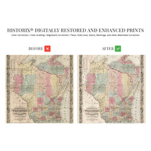 Load image into Gallery viewer, Digitally Restored and Enhanced 1851 Wisconsin Map Poster - Vintage Map of Wisconsin Wall Art - Old Wisconsin Map Art - Township Map of Wisconsin Poster - Wisconsin Artwork - Wisconsin Print
