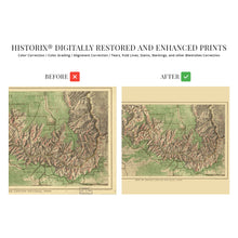 Load image into Gallery viewer, Digitally Restored and Enhanced 1926 Grand Canyon National Park Map - Vintage Grand Canyon Poster - History Map of the Grand Canyon Wall Art Print
