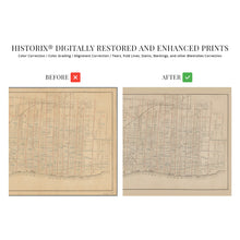Load image into Gallery viewer, Digitally Restored and Enhanced 1886 Detroit Michigan Map - Vintage Detroit Map Poster - Old Wayne County Map of Michigan - History Map of Detroit Wall Art - Historic City of Detroit Michigan Map Poster
